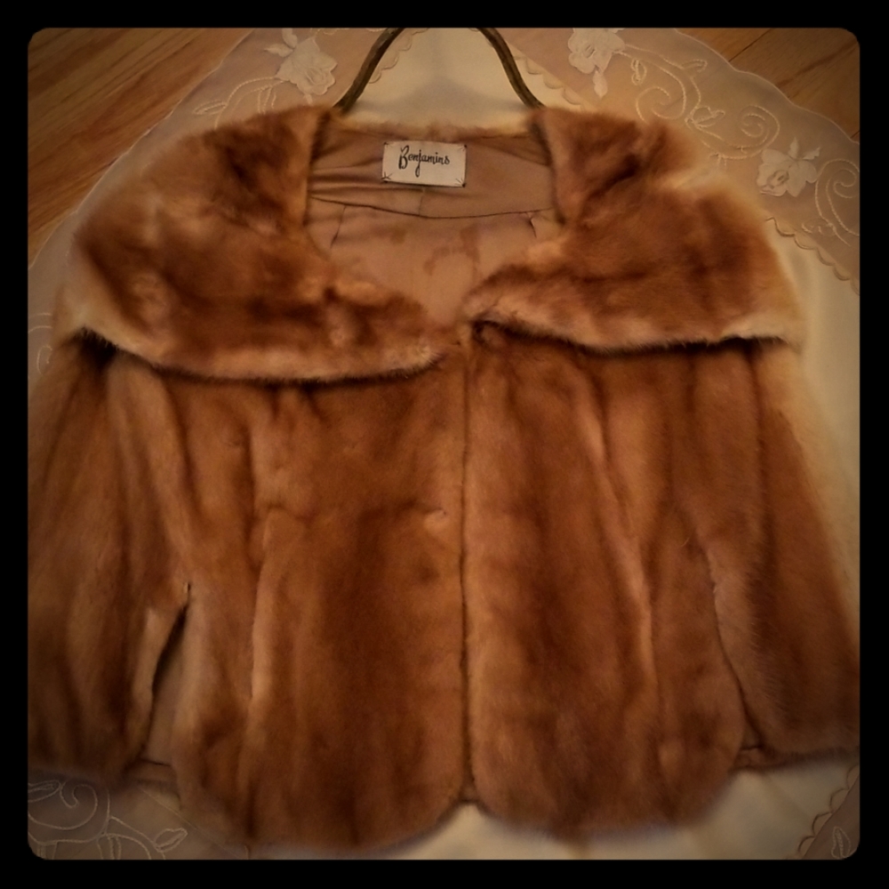 Vintage Fur Cape